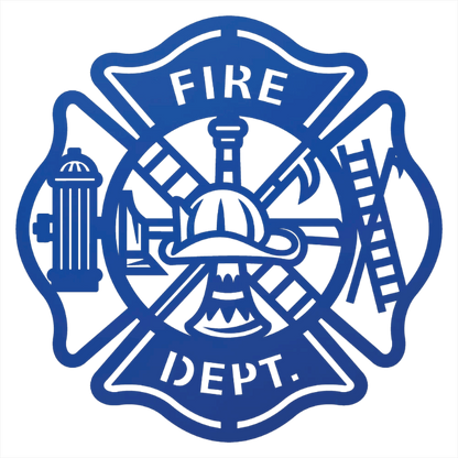 Firefighter Tribute Steel Sign