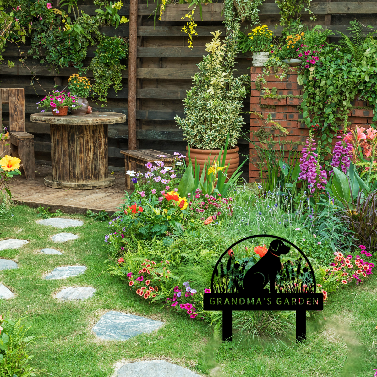 Dog Garden Stake