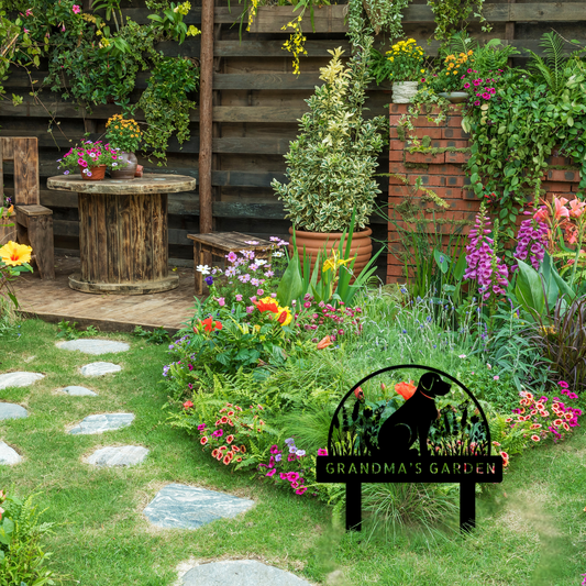 Dog Garden Stake