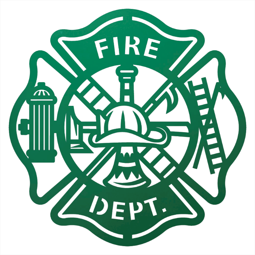 Firefighter Tribute Steel Sign