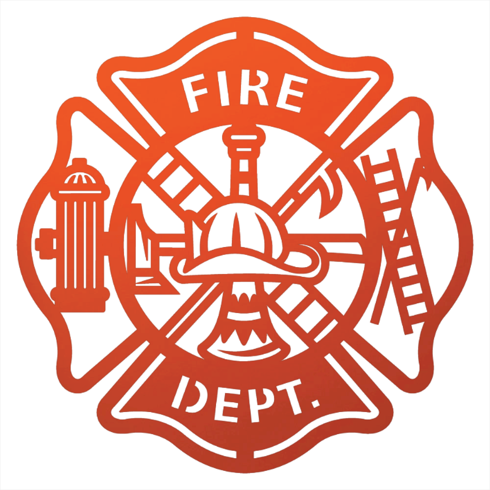 Firefighter Tribute Steel Sign