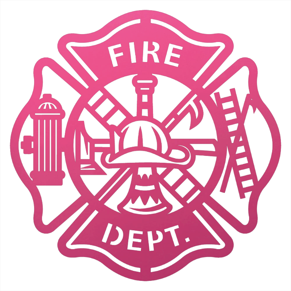 Firefighter Tribute Steel Sign