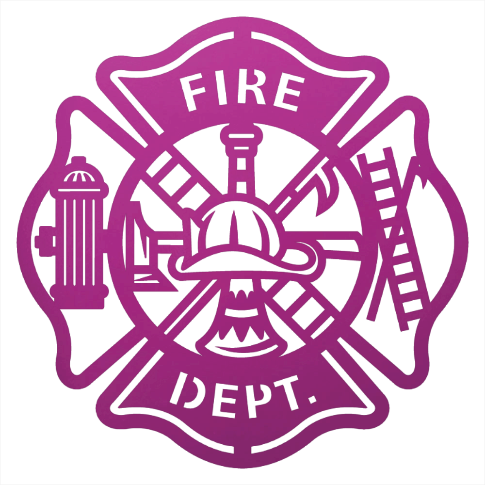 Firefighter Tribute Steel Sign