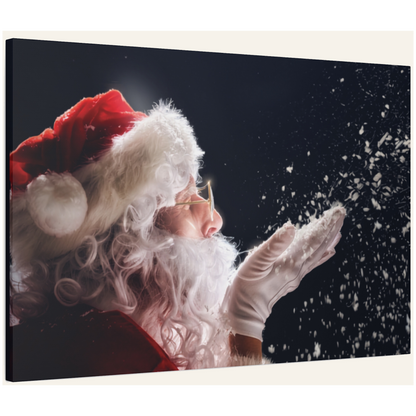 The Wonder of Christmas Eve Canvas Wall Art