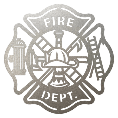 Firefighter Tribute Steel Sign