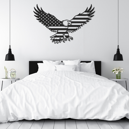 American Eagle Metal Wall Art