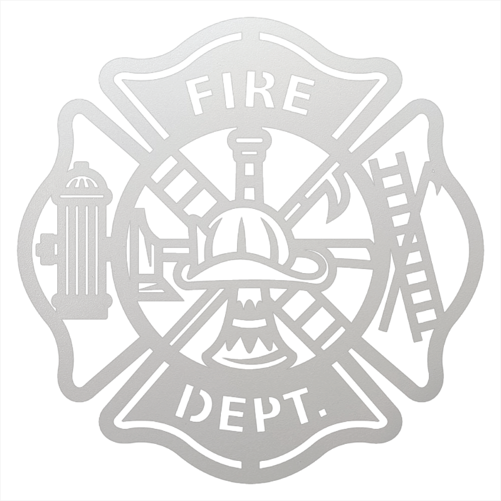 Firefighter Tribute Steel Sign